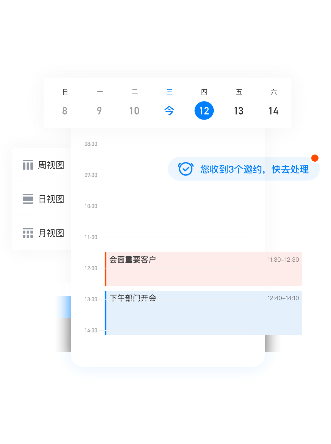 一键开启会议群聊